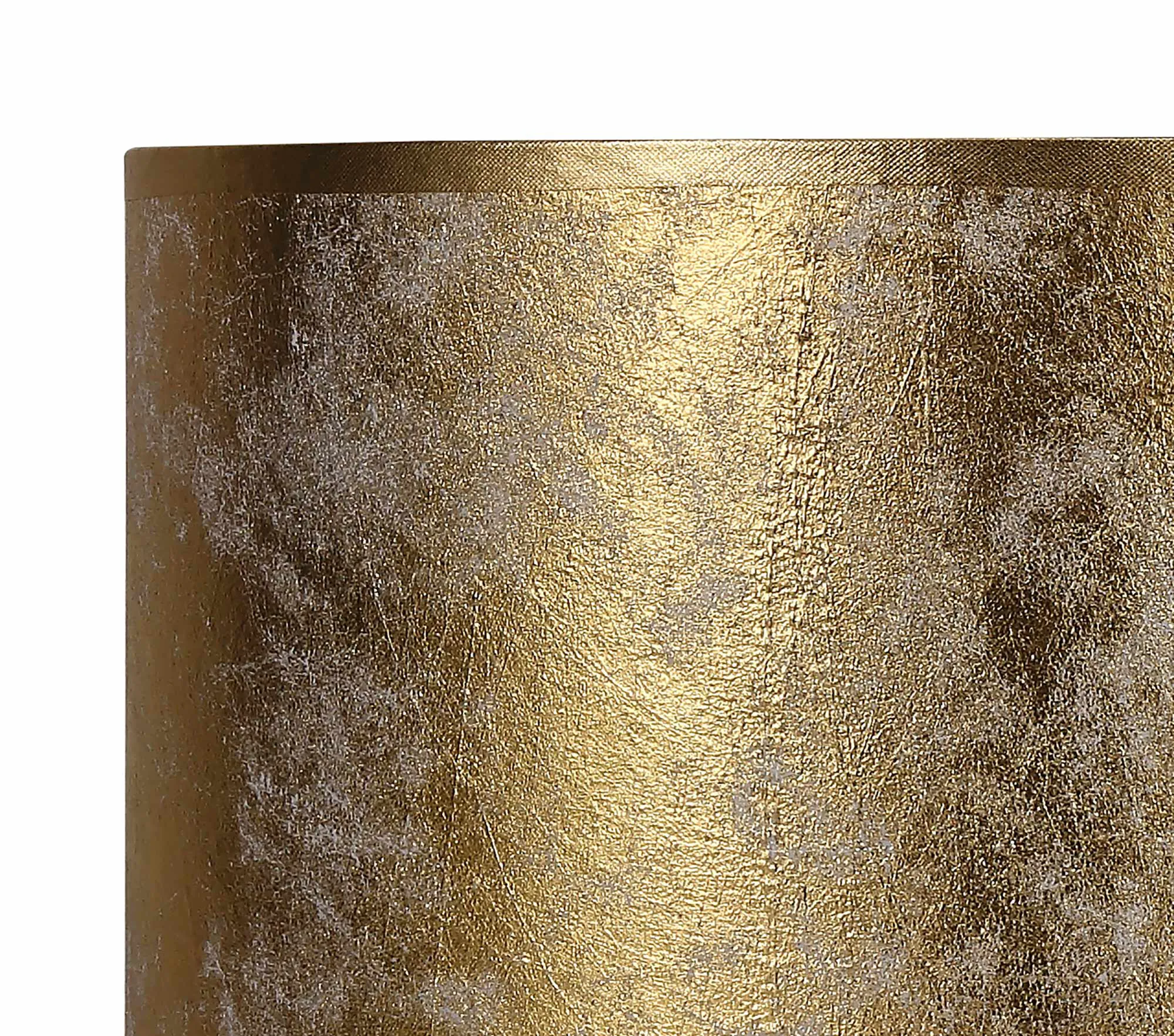 Baymont 30cm Shade 3 Light Pendant Antique Brass; Gold Leaf DK0843  Deco Baymont AB GL